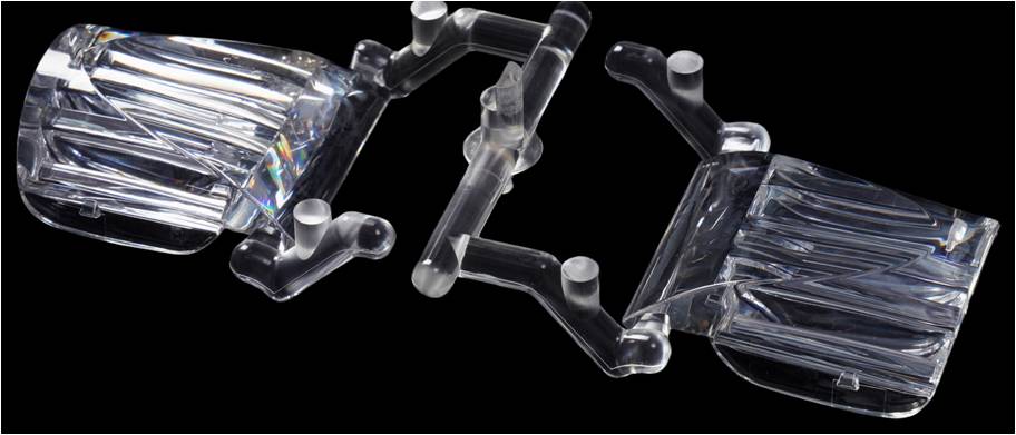 Crystal decorative panel
